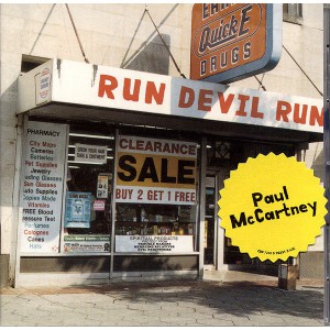 PAUL MCCARTNEY Run Devil Run (Capitol Records – 7243 5 22351 2 4) Europe 1999 CD